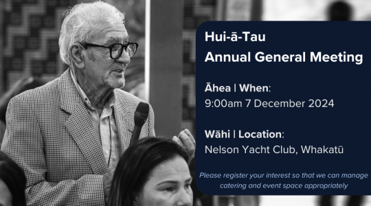 Hui-ā-Tau - Annual General Meeting 2024