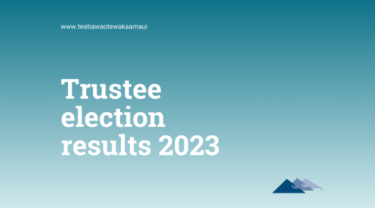 Trustee election results 2023