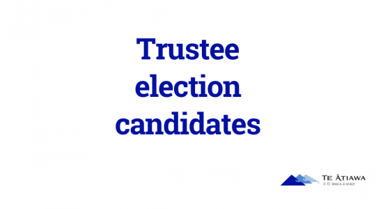 2023 Trustee Election Candidates