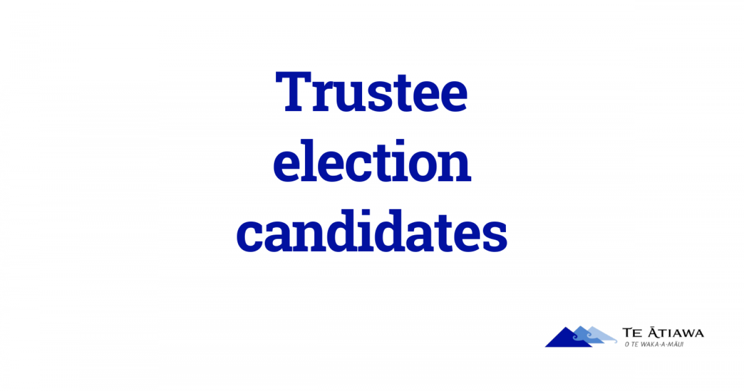 2023 Trustee Election Candidates