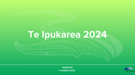 Te Ipukarea - sign up now
