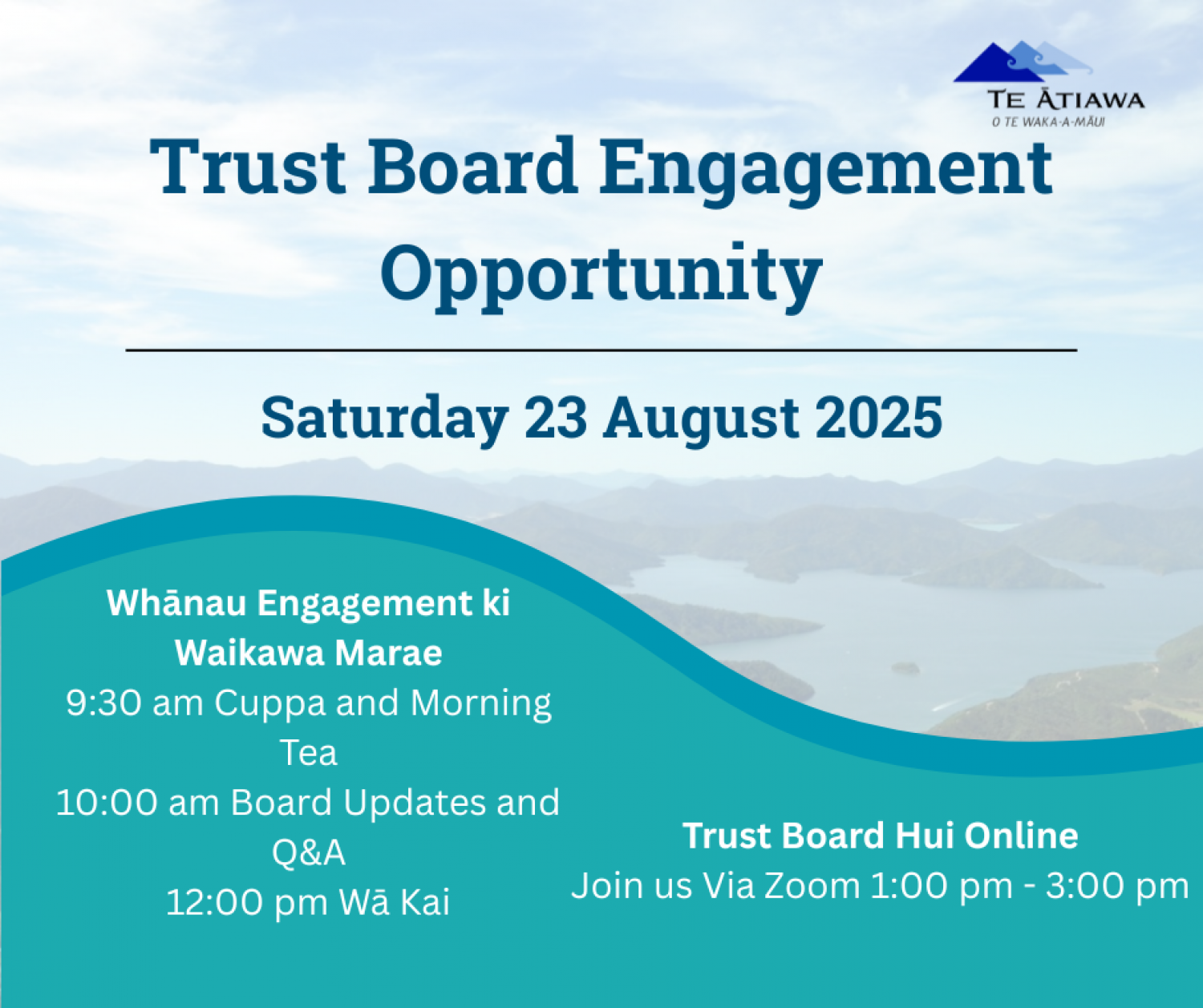 Trust Board Engagement Opportunity