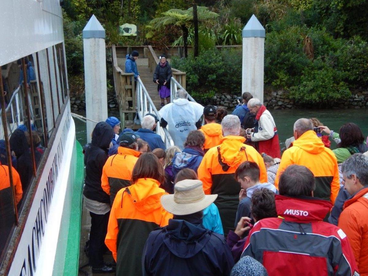 Kaitiaki o Te Taiao - Photo's  - Translocation of Rowi Kiwi to Kaipupu Point-Karanga from Kaumātua Bev Maata-Hart to Kaipupu Point_28 May 2016 