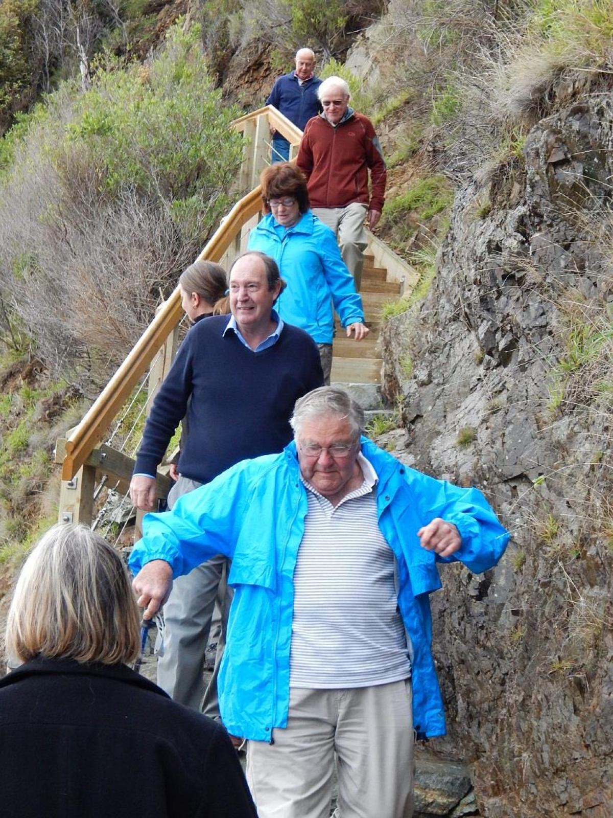 Kaitiaki o Te Taiao - Photo's  - Karaka Point Stairs Upgrade to the Bay 