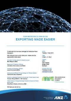 Exporting Made Easier